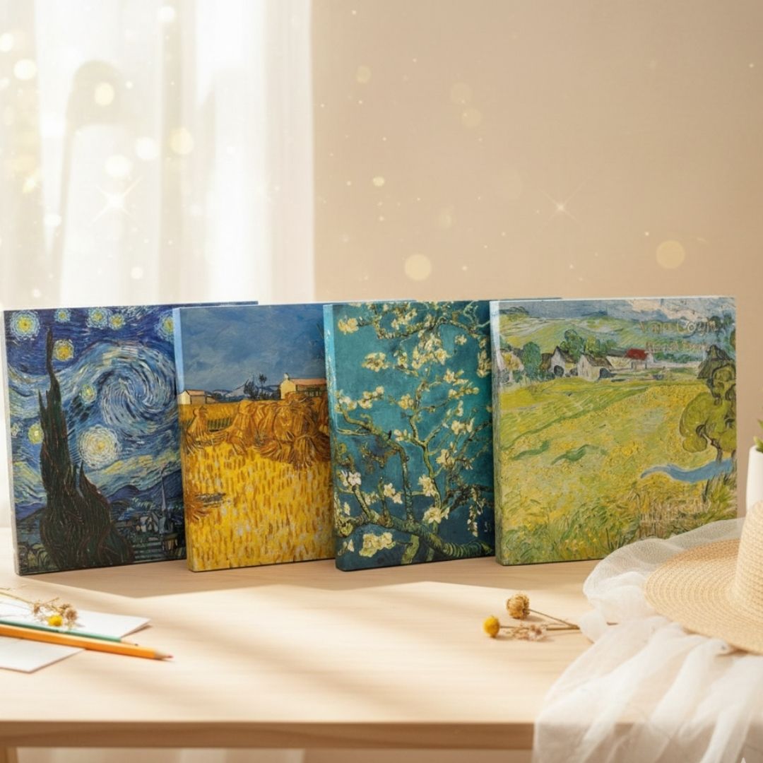 Van Gogh Square Sketchbook l 8.3x 8.3 l Pack of 1