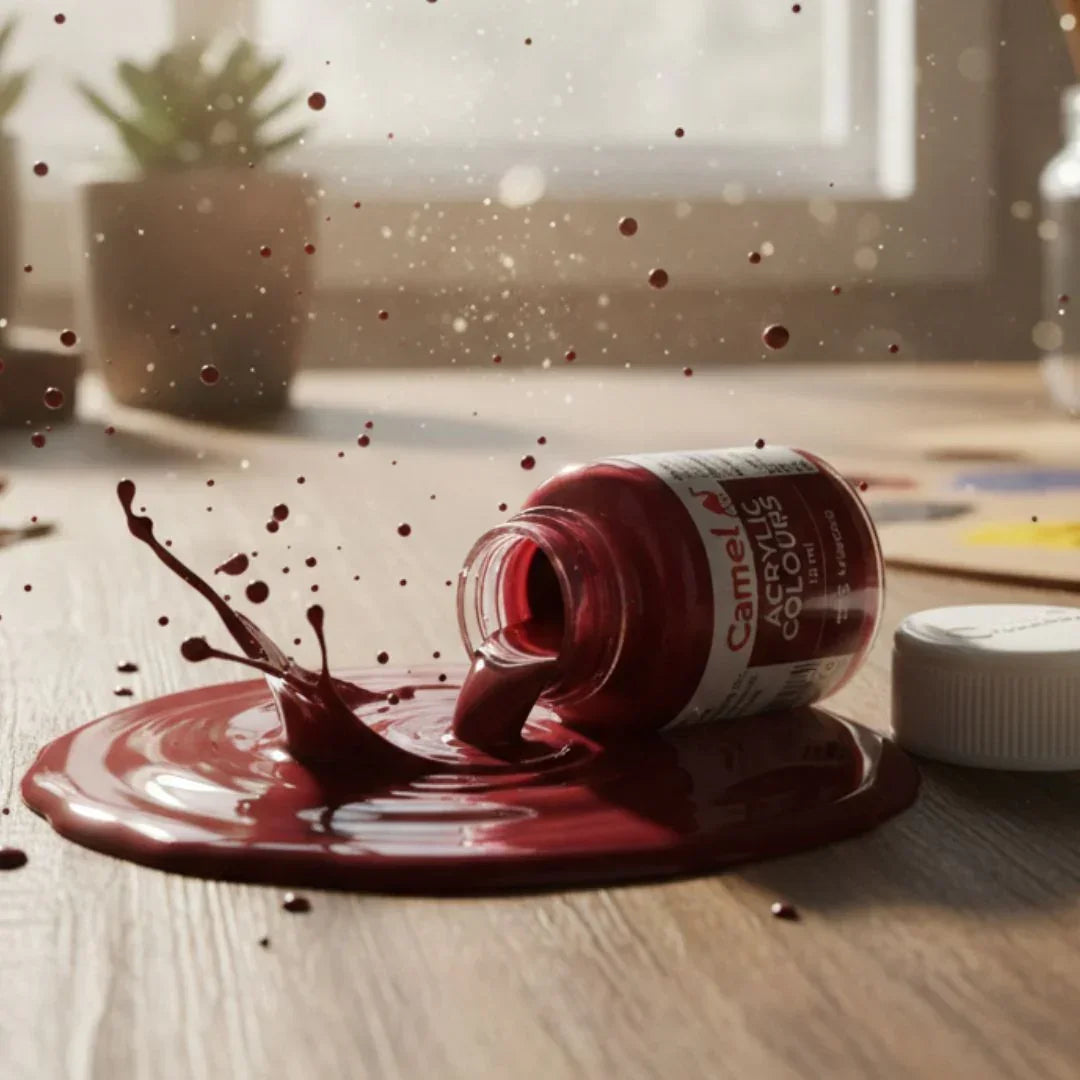 Maroon acrylic colour l 253 l 15ml