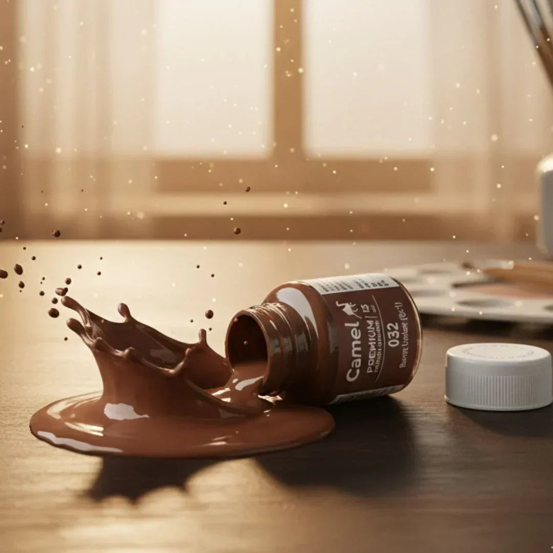 Burnt umber acrylic colour l 032 l 15ml