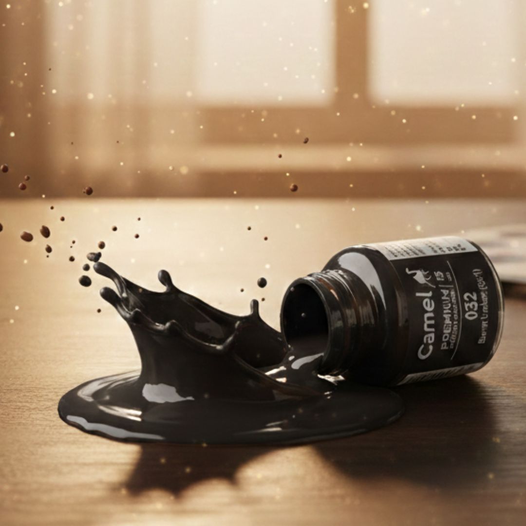 Black acrylic colour l 016 l 15ml