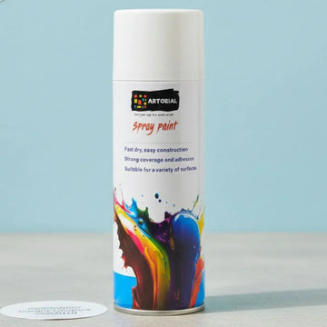 Matt White Art Spray Paint (450ml)