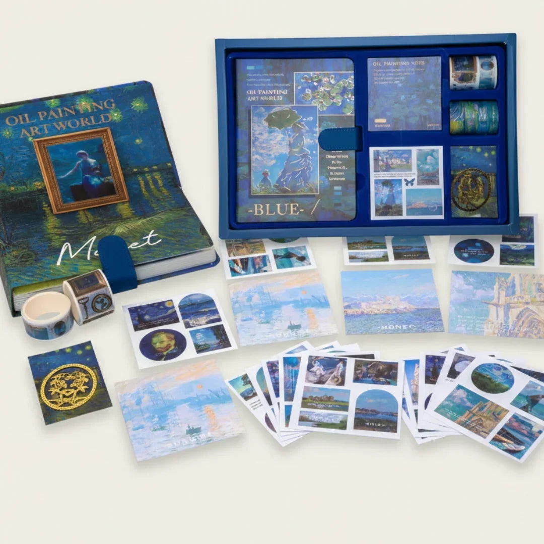 Van Gogh Jumbo journaling kit for 2026 with diary, stickers & bookmark