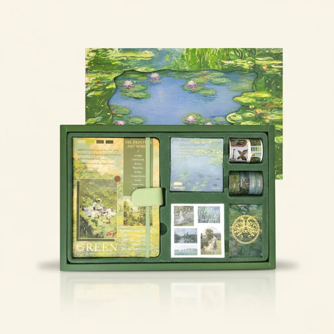 Van Gogh Jumbo journaling kit for 2026 with diary, stickers & bookmark