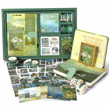 Van Gogh Jumbo journaling kit for 2026 with diary, stickers & bookmark