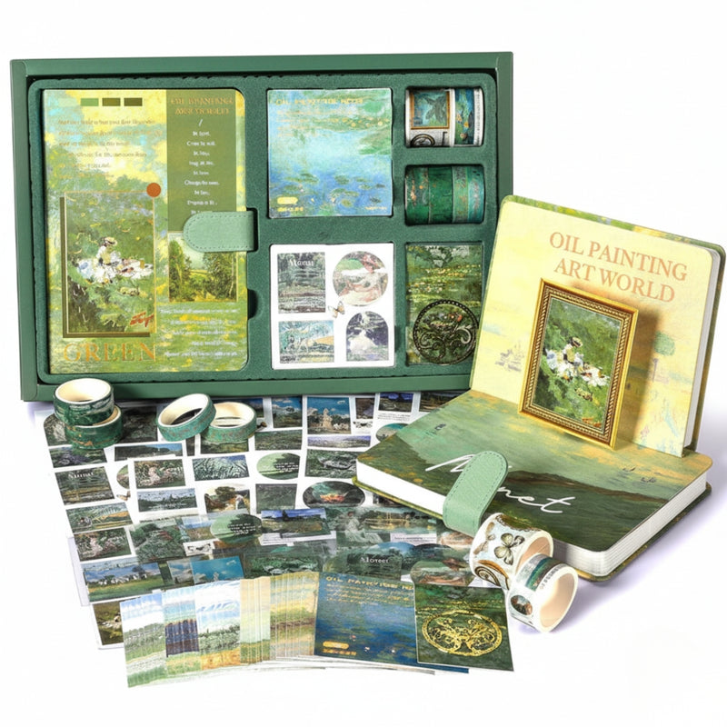 Van Gogh Jumbo journaling kit for 2026 with diary, stickers & bookmark, kq-22531-1mg