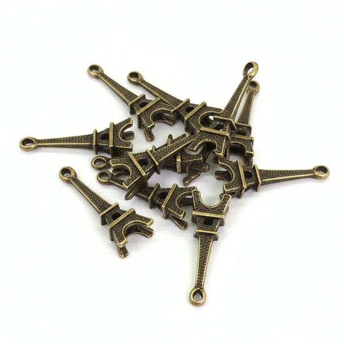 Eiffel Tower Metal copper (pack of 1) 10 pcs