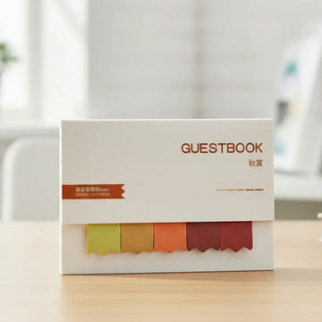 Minimal Gradient Sticky Notes 18×65 mm | Slim Page Flags | 1 Unit