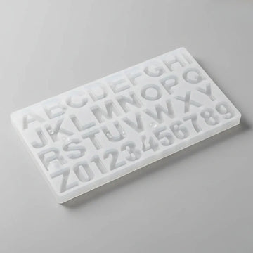 Alphabet & Numbers Silicone Mold (185x350mm) Pack of 1