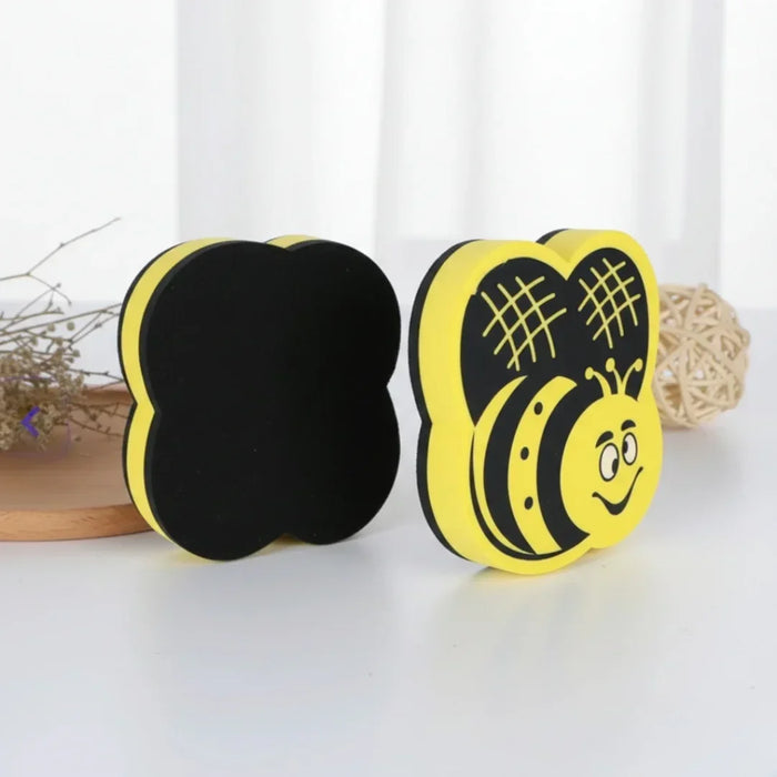 Cute Magnetic Bee Whiteboard Duster - Fun & Functional (pack of 1)