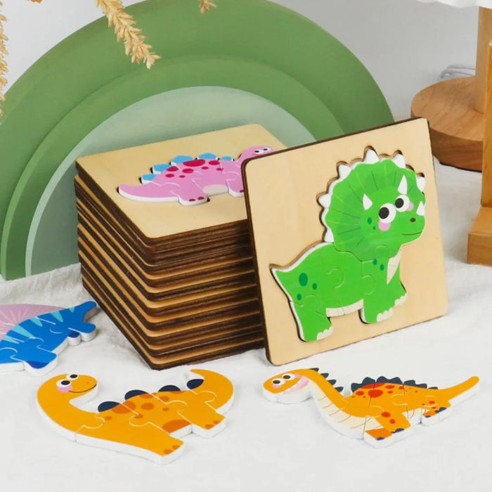 3D Puzzle Dianosaur 11X11Cm (pack of 1)