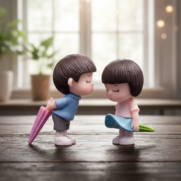 Miniatures Couple Cute Boy & Girl (2pcs) Pack of 1
