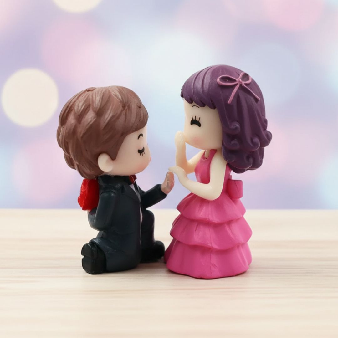 Miniature of Mini Cute Proposal Couple (2pcs) Pack of 1