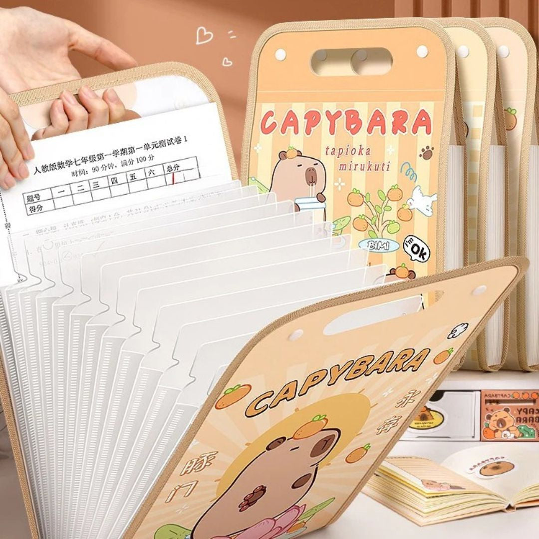 Cute Cartoon A4 Document File Folder Bag l Pack of 1