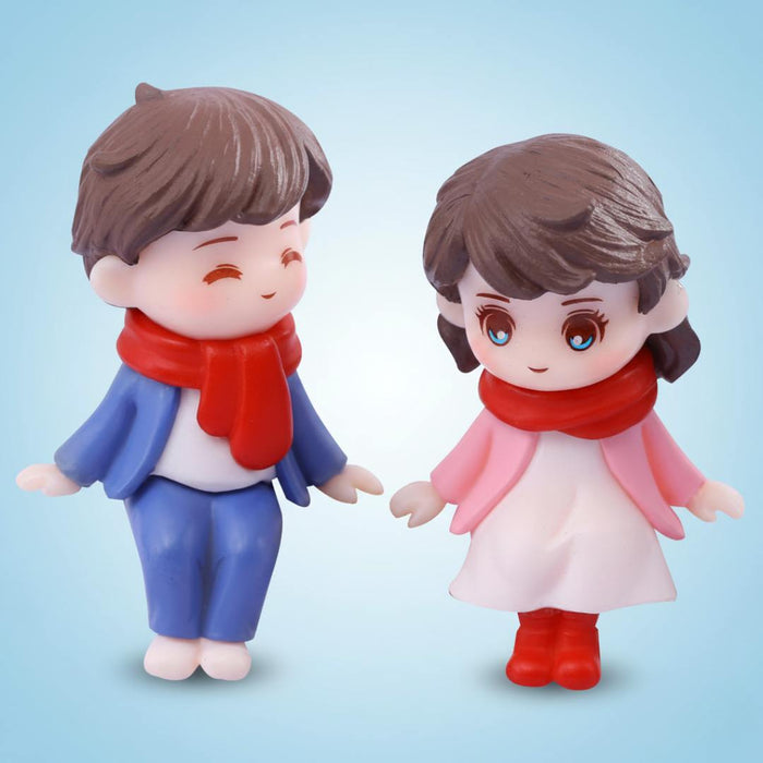 Miniatures Lovers Girl & Boy (2Pcs) Pack of 1