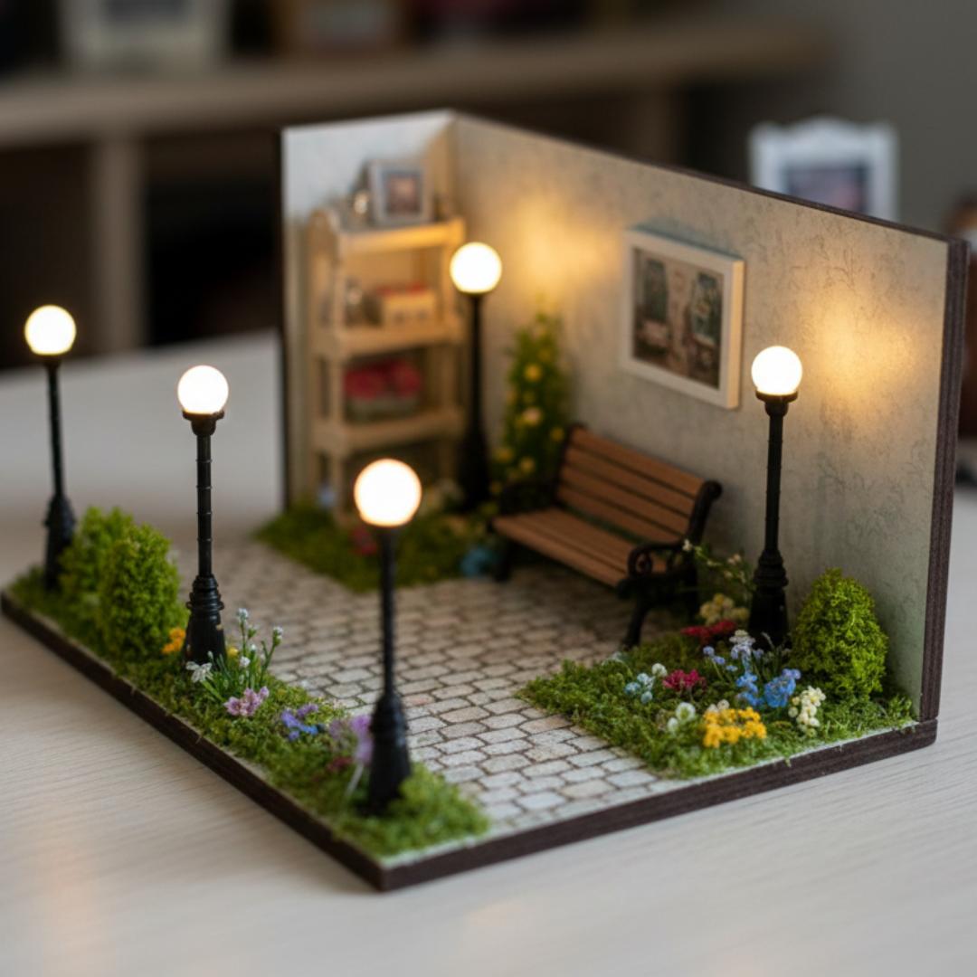 Miniatures Lamp (5Pcs) Pack of 1