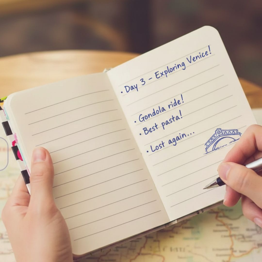 "Under the Ocean" Themed Ruled Diary (size:A7) Pack of 1