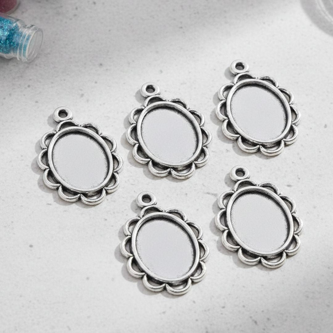 Metal Craft Fitting Oval Mirror (5pcs) pack of 1