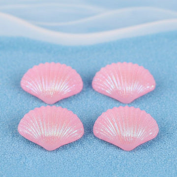 Miniature Pink Shell Decorative Model (4 Pcs) Pack of 1