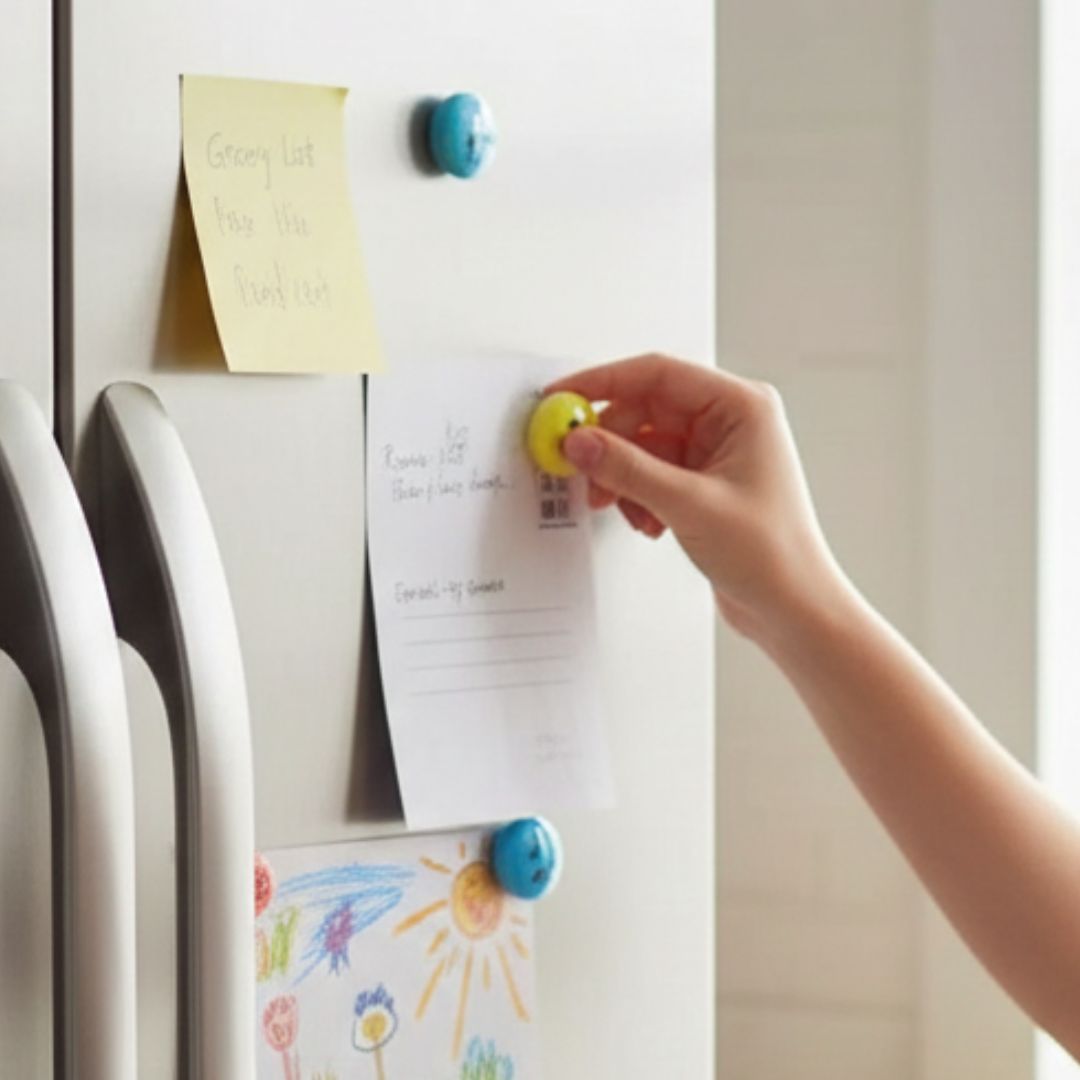 Smiley Paste Magnet (12Pcs) pack of 1