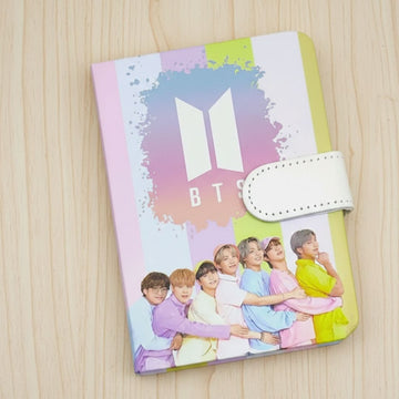 A6 Trendy BTS Printed Undated Journal with Magnetic Closure (1pcs) pack of 1