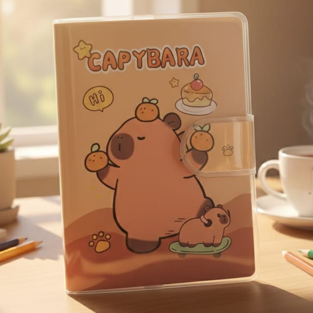 Premium Cute Capybara Stationery combo set l Return gift l  (5pcs) Pack of 1