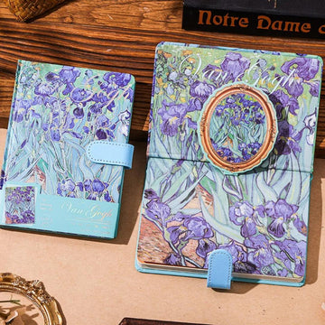 Premium A5 Van Gogh Journal Notebook with Strap | Pack of 1
