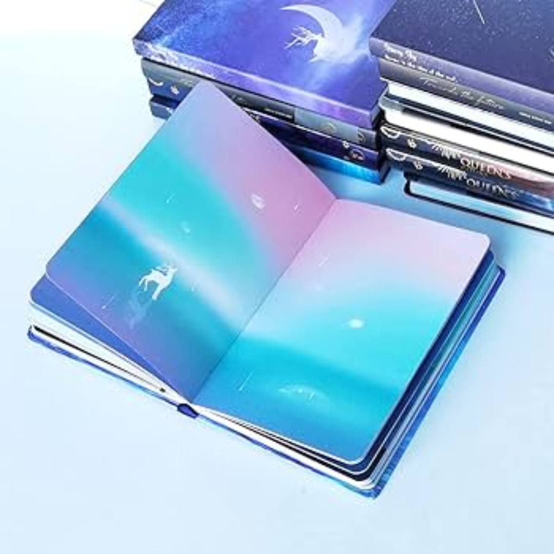 Starry Sky A5 Journal Notebook  | Glow Cover | Pack of 1 Diary