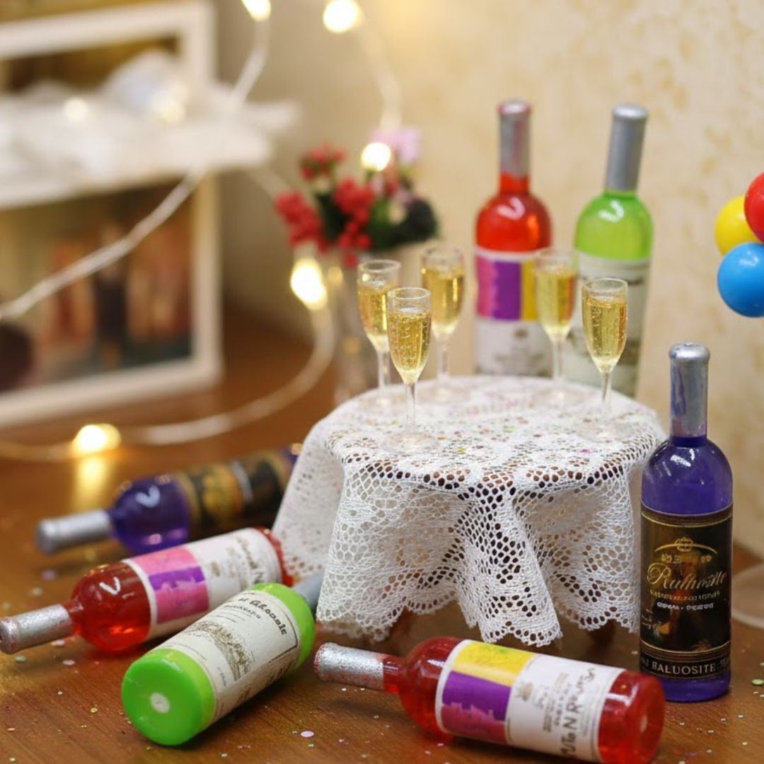 Miniature Bottle Model l Pack of 5 mini bottle