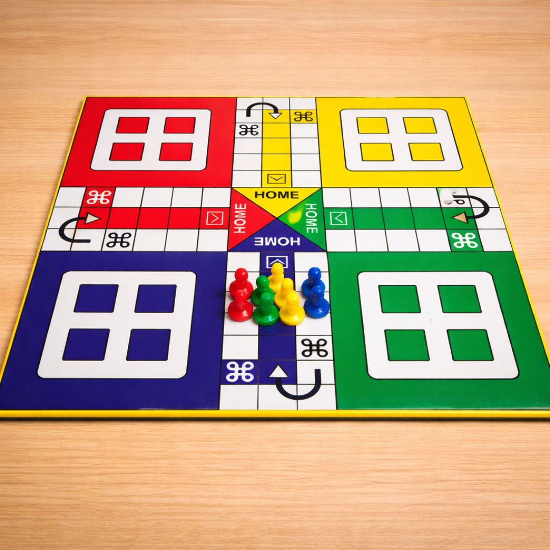 (2 in 1 )Smart Play Combo Board Game – Ludo + Chess Set for Kids | Pack Of 1