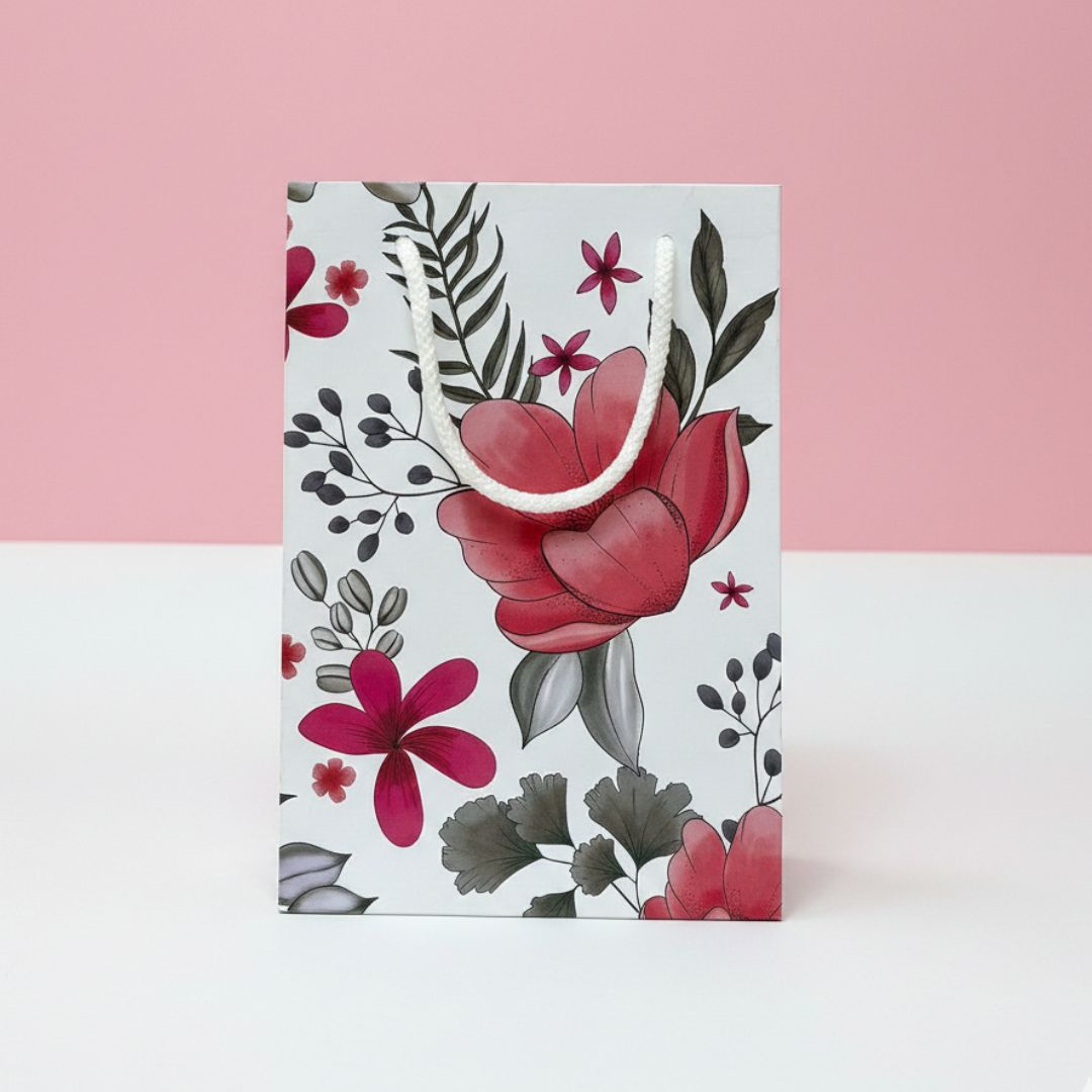 Paper Bags for Desing ,Gift bag ,Small Presents, Weddings, Birthday, Holiday Presents, (23cmx15cm) Pack of 1