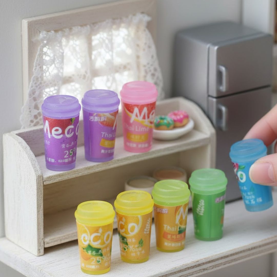 Miniature Bottle Model (10pcs) Pack Of 1