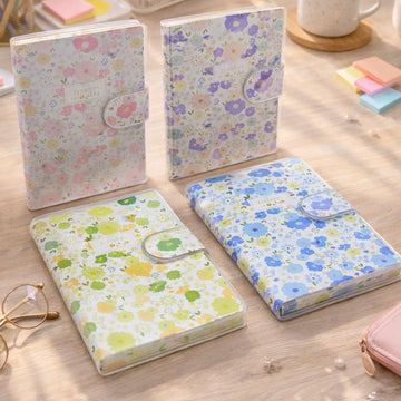 A7 Pastel floral Journal Diary I Ruled & Undated I 100 Sheets I Pack of 1 Diary