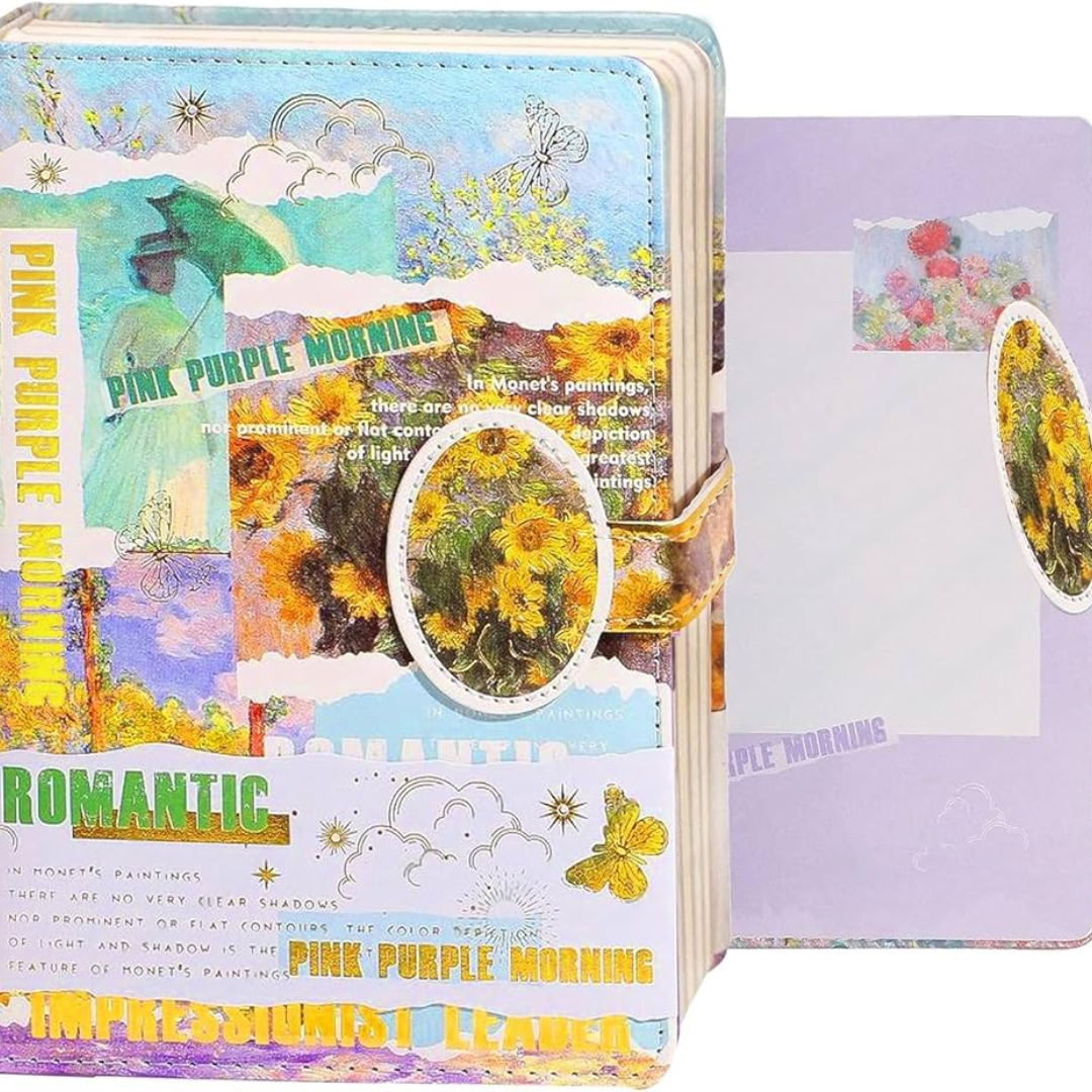 Premium Van gogh edition Vintage Printed Planner Journal l Romantic series l pack of 1 diary