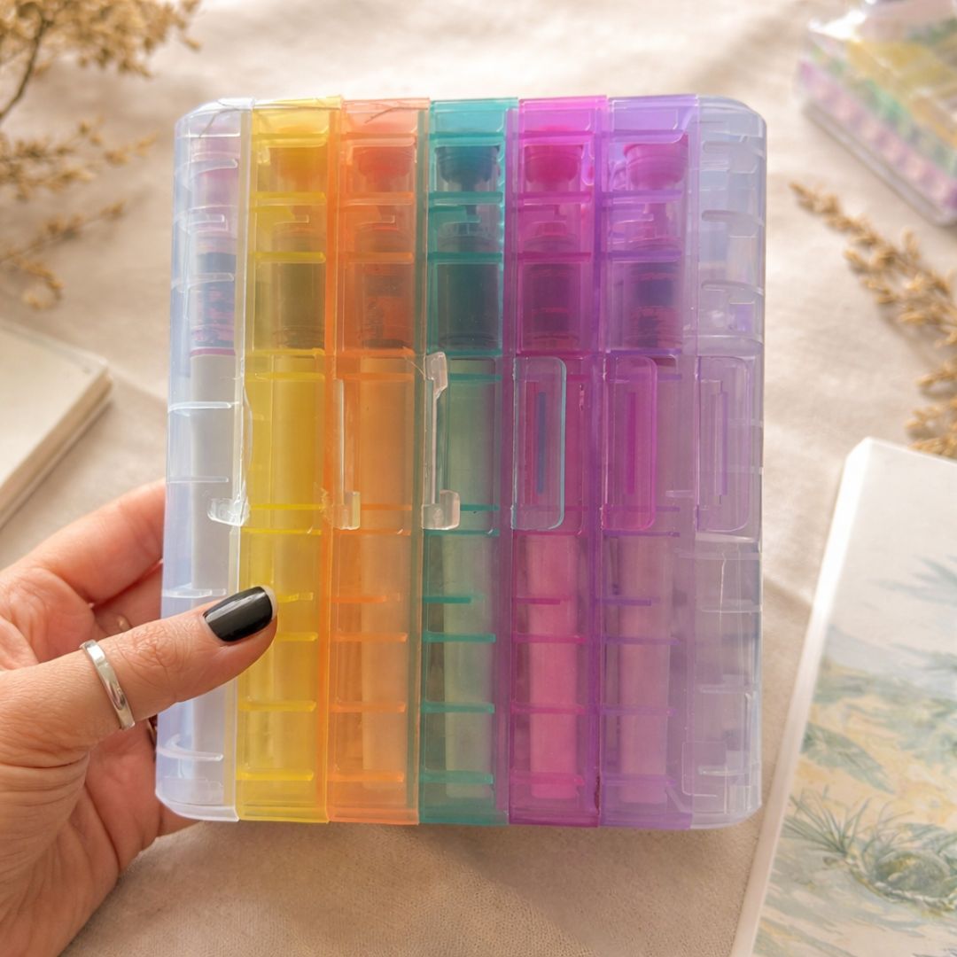 (Refurbished) 36 Colors Acrylic Paint marker | Shades Box | Works on all surface | Long Lasting Pack of 1