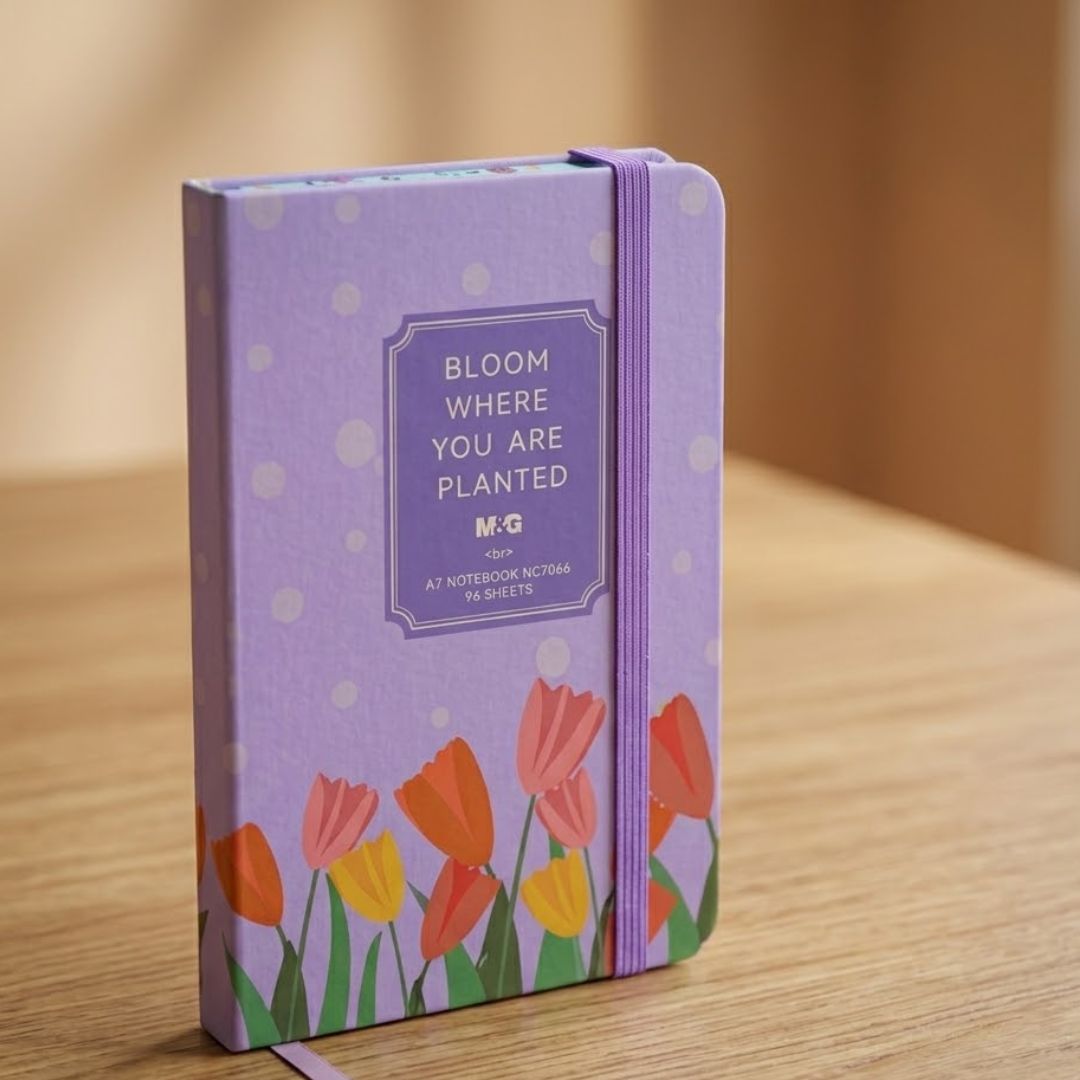 A7 Fancy Journal Diary I Ruled & Undated I 100 Sheets I Pack Of 1