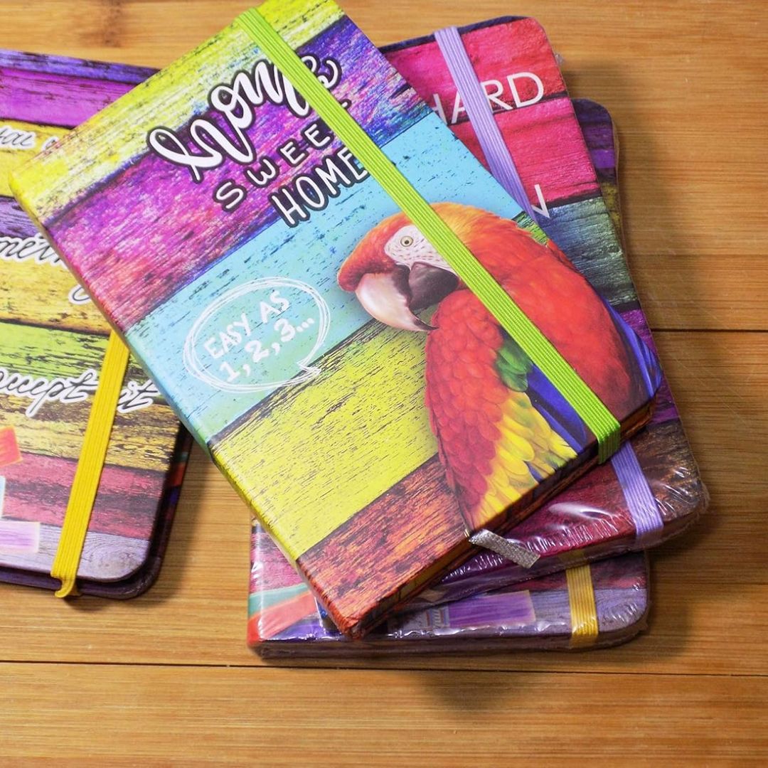 (BUY 1 GET 1 FREE ) A7 Fancy Journal Diary I Ruled & Undated I 100 Sheets I Pack of 1