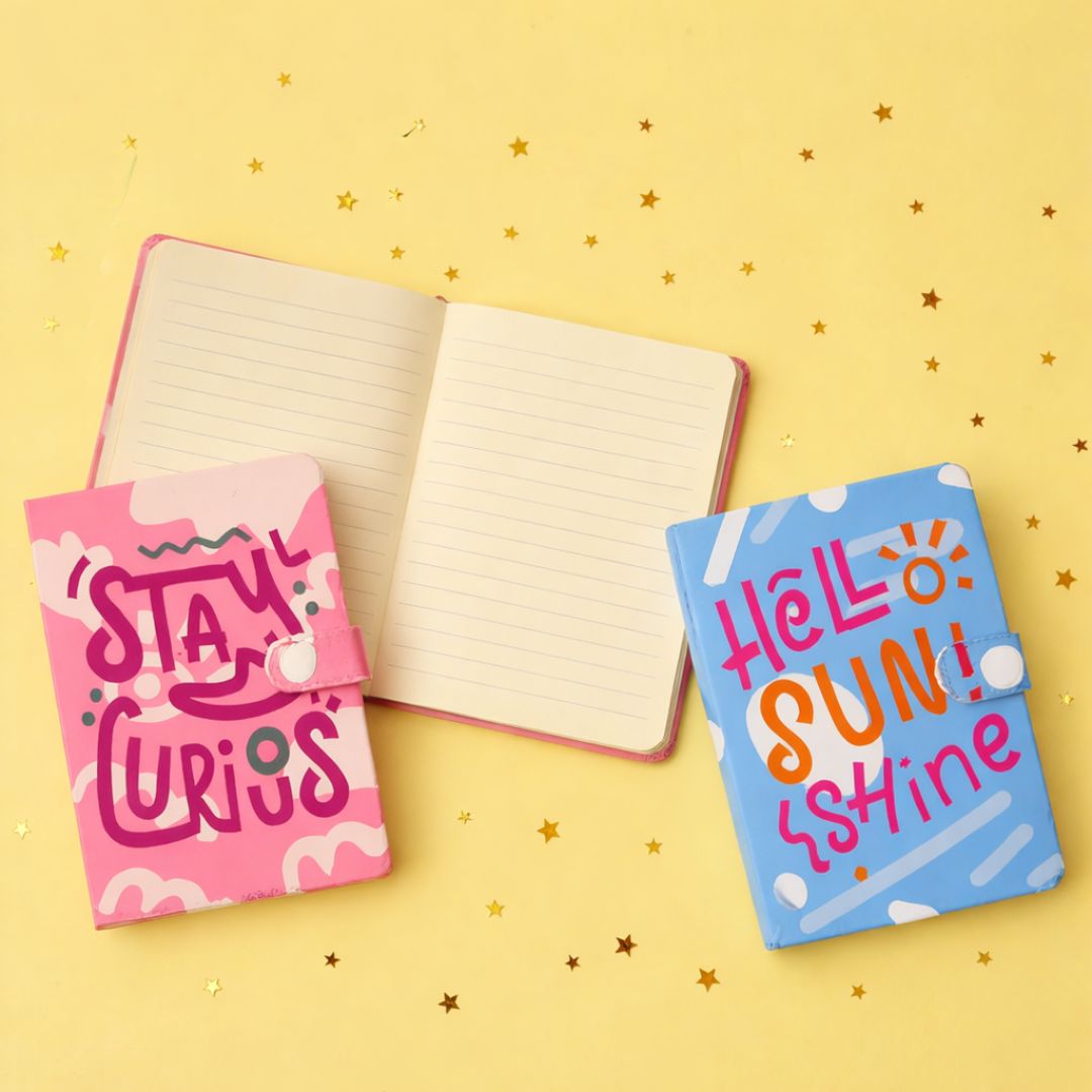 A6 Inspirational Quote Hardbound Ruled Diary | Pack Of 1