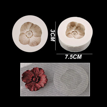 Bloom Flower Silicone Mould | DIY Craft Candle & Soap Mold | Pack of 1