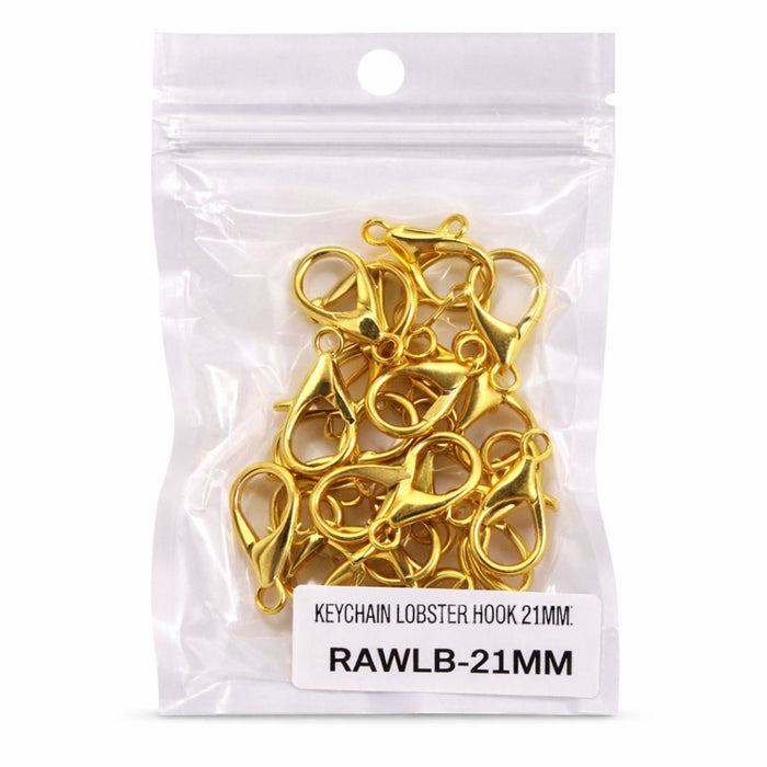 Large Lobster Clasp Hooks 21MM – Keychain & DIY Craft Accessories (25 PCS) | Pack of 1