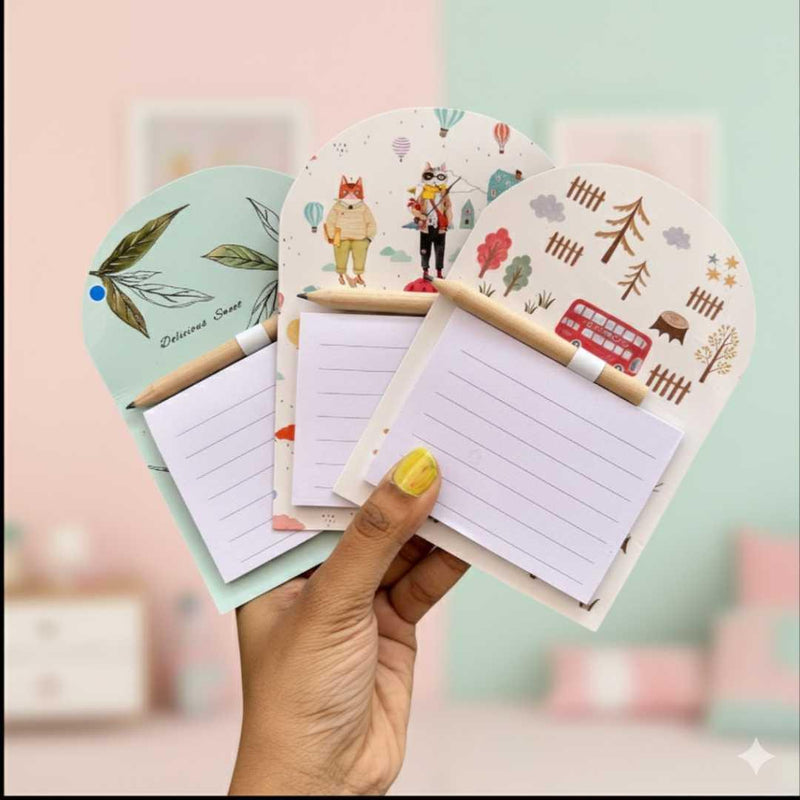 Mini Magnetic Memo Pad with Pen for Fridge - Stay Organized and Never Forget