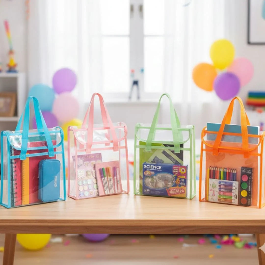 Transparent Kids Stationery Tote Bag ( 1Pcs )