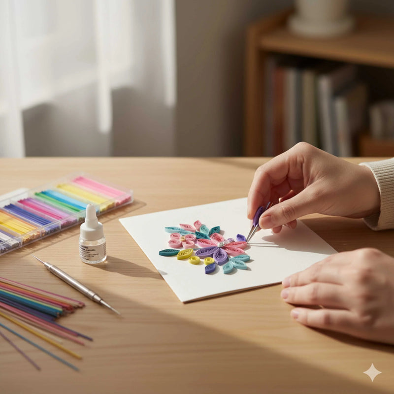 Quilling Strip 5mm S/C 25 White