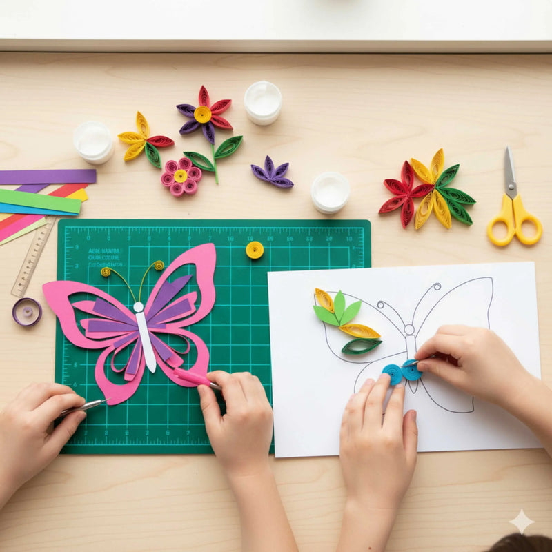 Quilling Strip 5mm S/C 25 White