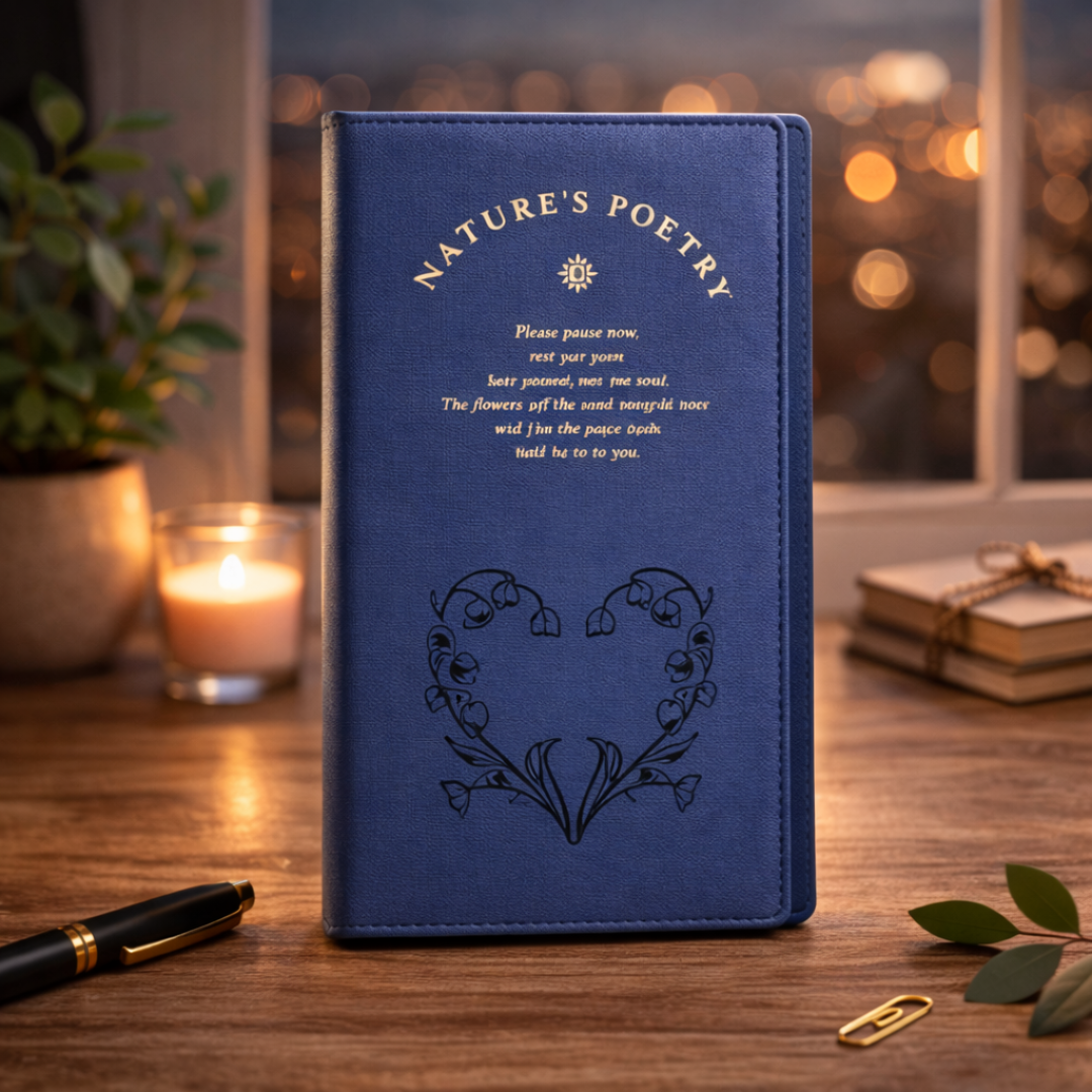 Premium Aesthetic Nature’s Poetry Journal Collection | Pack Of 1