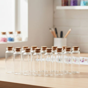 Message Glass Bottle 22X60Mm (12Pcs) pack of 1