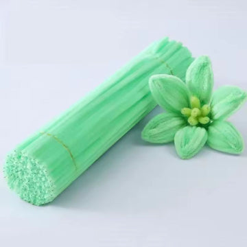 Mint Green Plain Pipe Cleaner for Craft and Bouquet l Pack of 100Pc