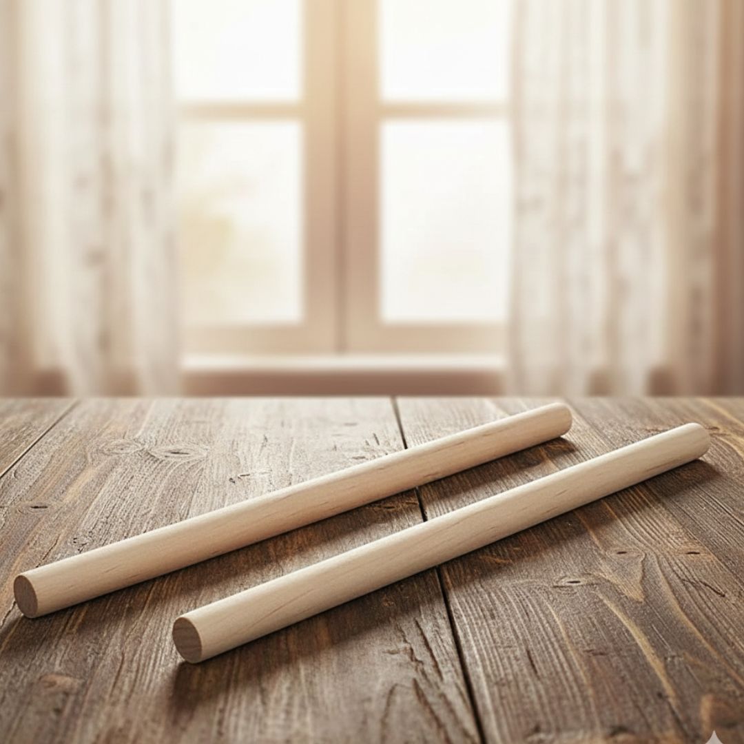 Wooden Stick 30Cmx15Mm (2 Stick) pack of 1