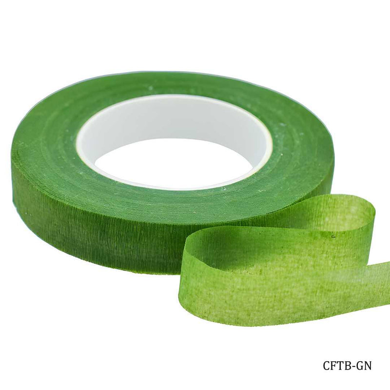 (Buy 1 Get 1 Free) Premium Craft Flower Making Tape l  Green l Pack of 1 l Used in combination with pipe cleaners