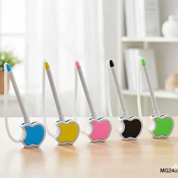 Cute Apple Desk Pen | Single Decorative Pen for Study & Office