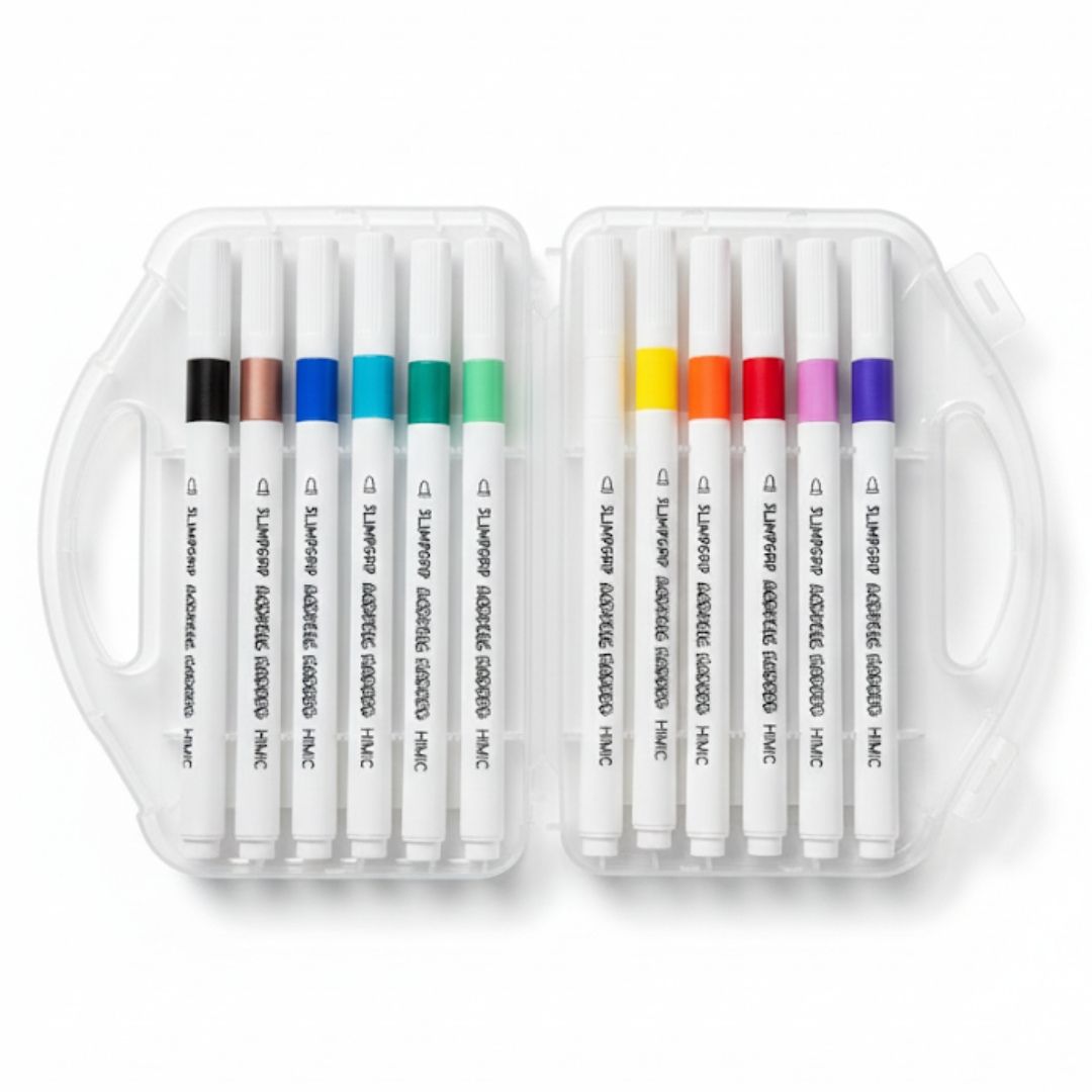 Acrylic Paint Markers – Multi-Surface Art Pens for Resin, Wood, Canvas & More I Limited edition